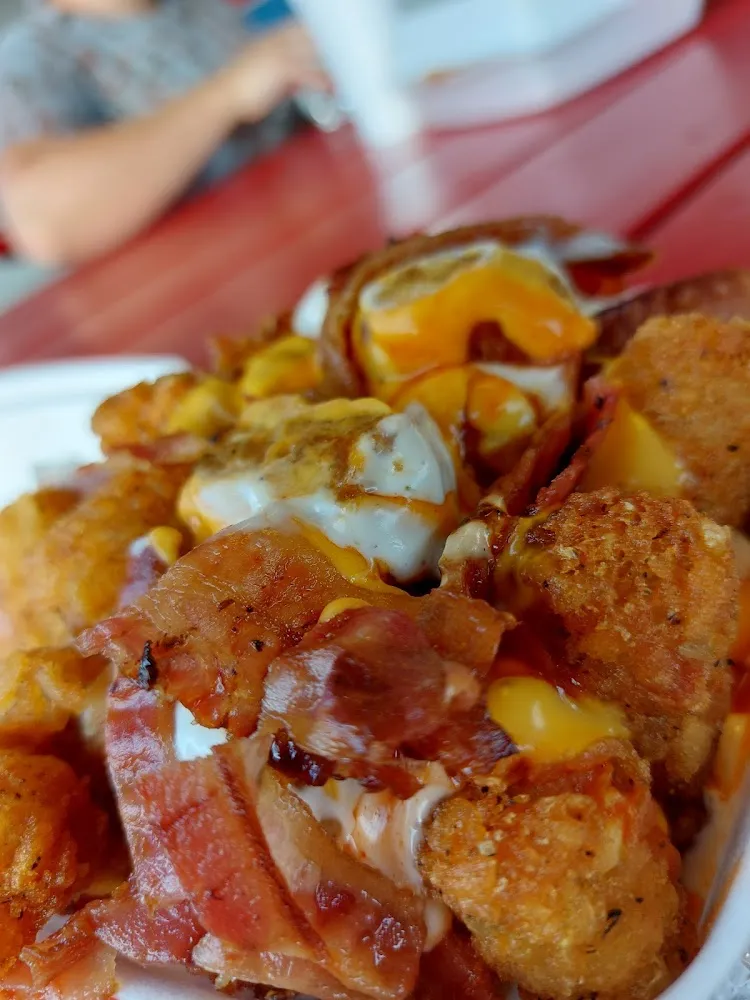 Buffalo Cheese Tots